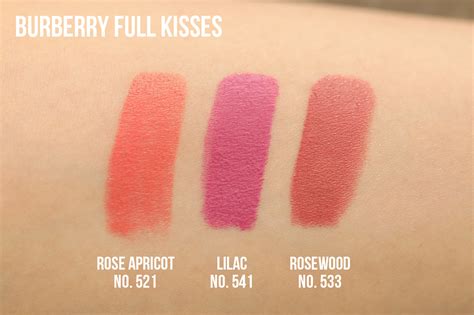 lippenstift burberry rose apricot no 521 bewertung|from head to toe test 2: REVIEW & SWATCHES .